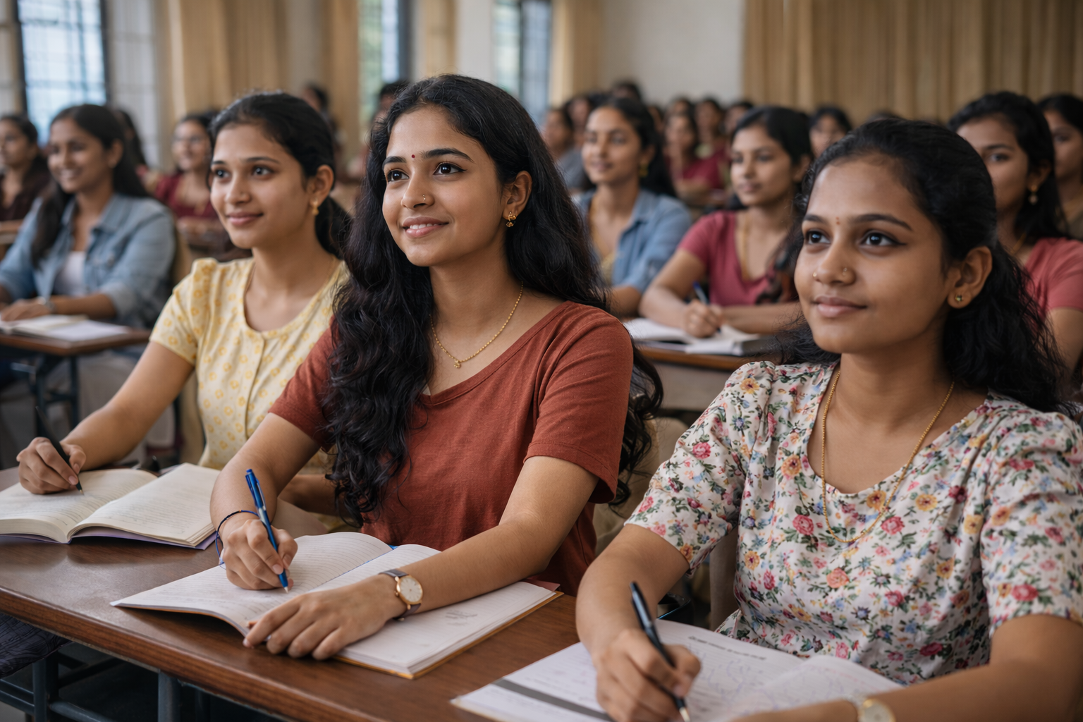 Students in classroom